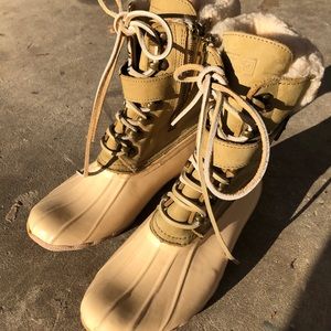 Sperry Topsider J.Crew snow boots
